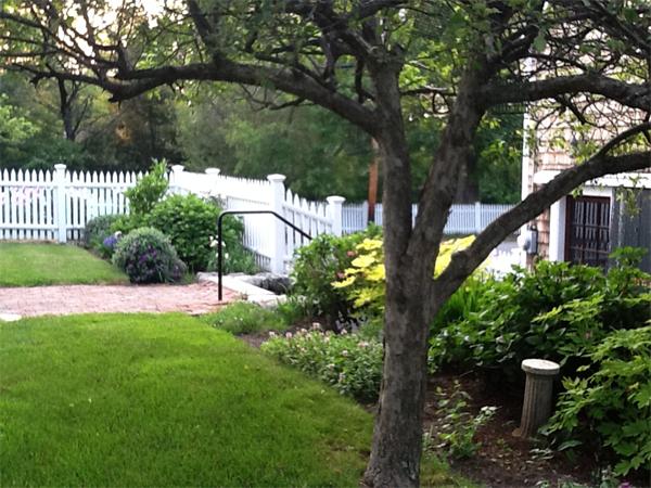 1 Turkey Shore Road Ipswich, MA 01938 - Photo 11 of 13 a view of backyard with plants and garden