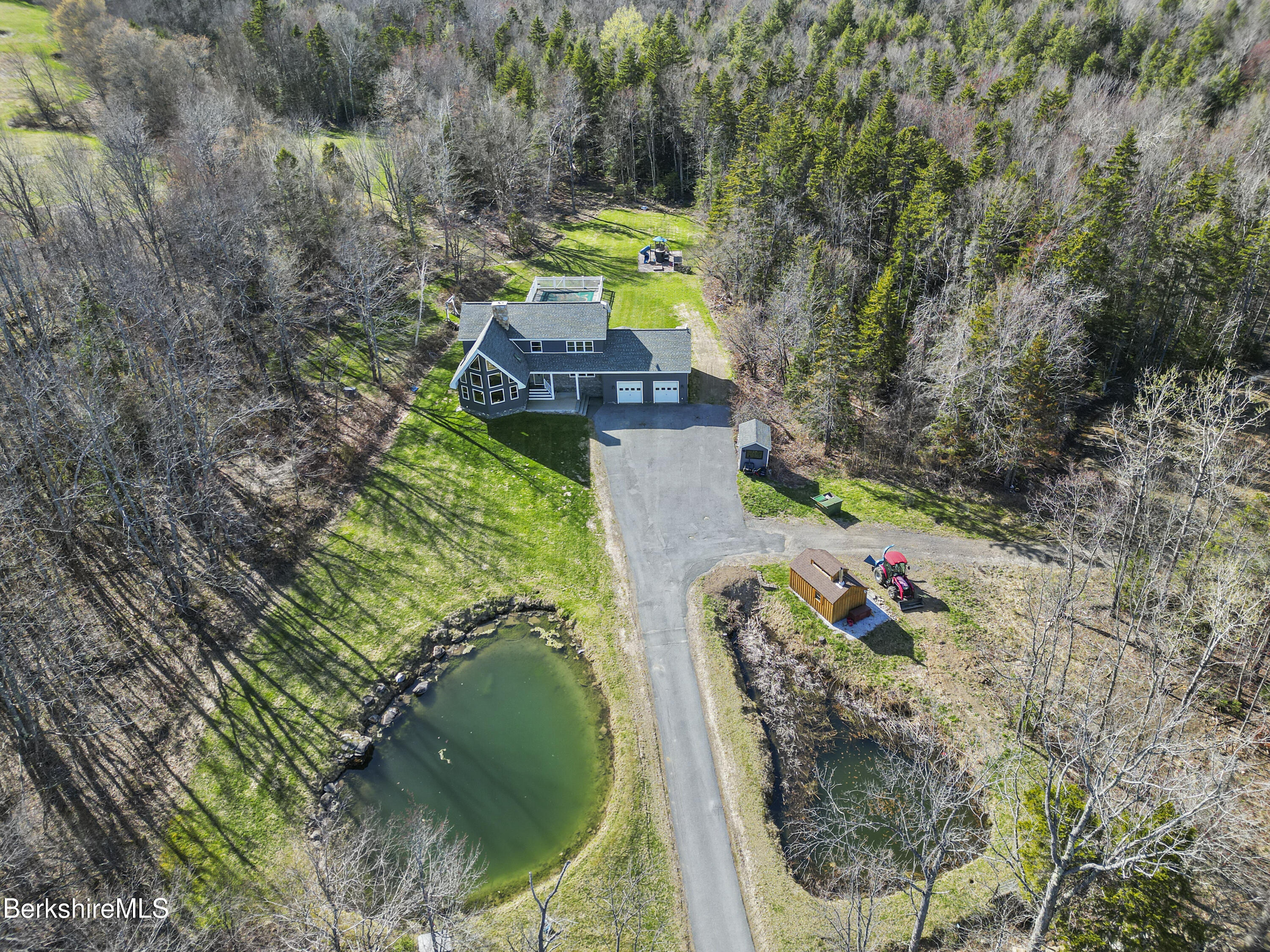 141 Griffin Hill Road Savoy, MA 01256 - Photo 1 of 75 840 Aerial View