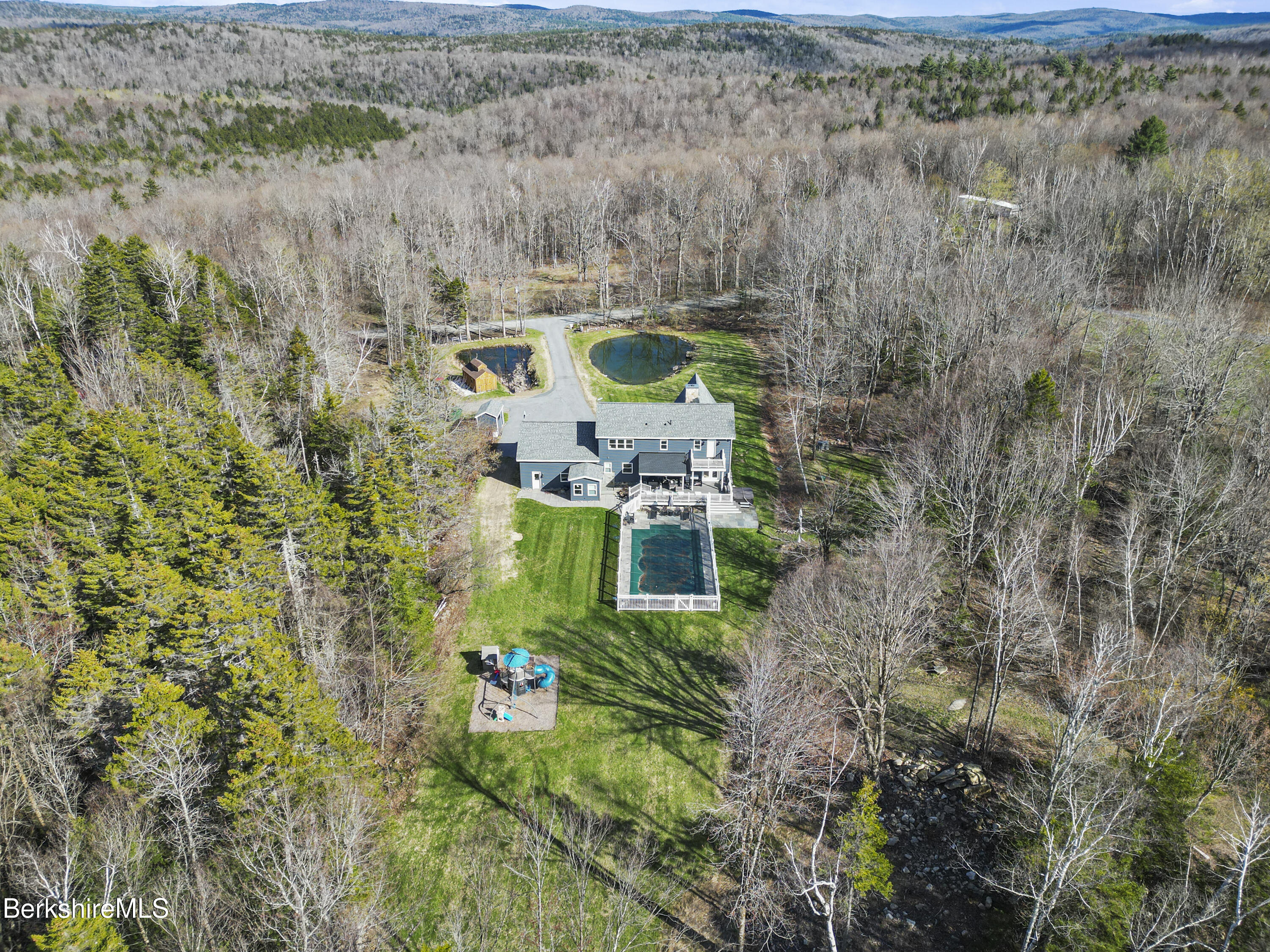 141 Griffin Hill Road Savoy, MA 01256 - Photo 54 of 75 Aerial View