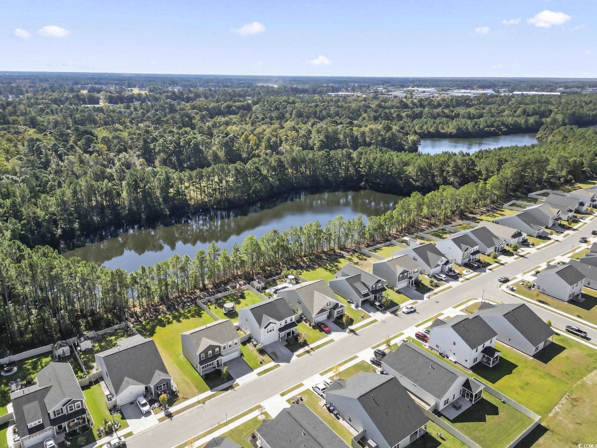 1310 Boswell Court Conway, SC 29526 - Photo 32 of 35 View of property location featuring a nearby body of water and nearby suburban area