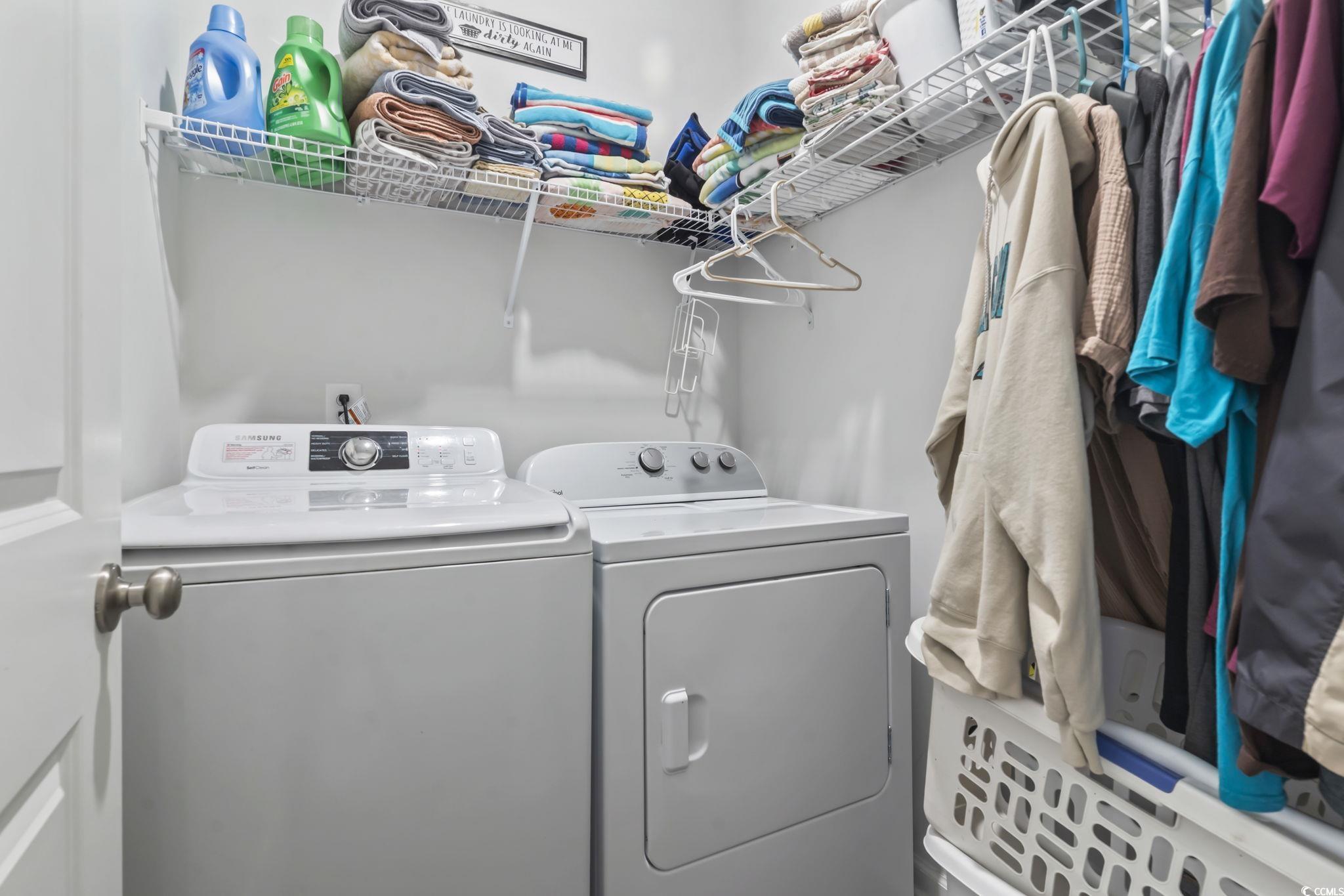 1310 Boswell Court Conway, SC 29526 - Photo 7 of 35 Laundry room with washing machine and clothes dryer