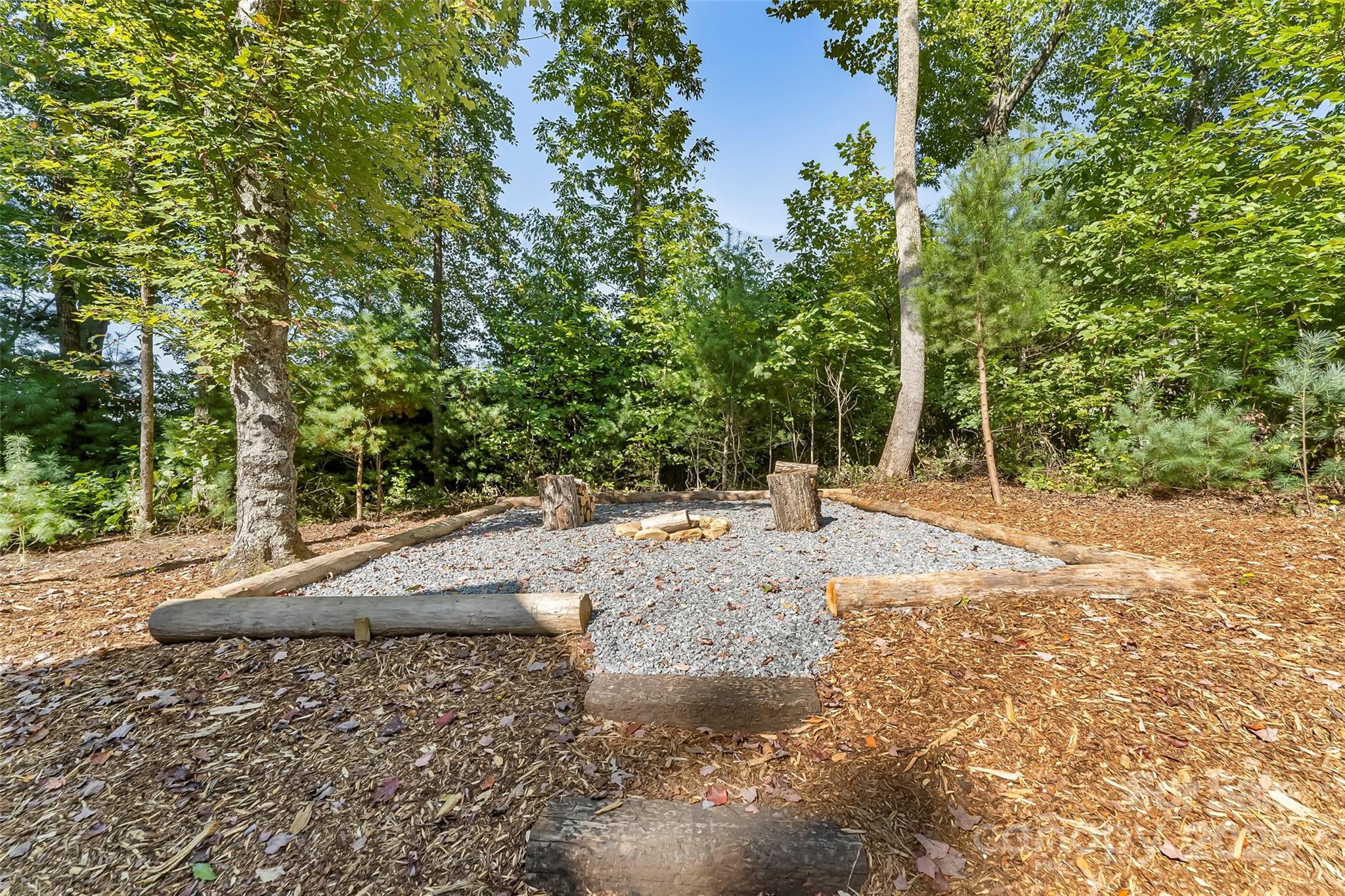 90 Clinchfield Gap Road Marion, NC 28752 - Photo 24 of 42 a view of a yard with plants and trees