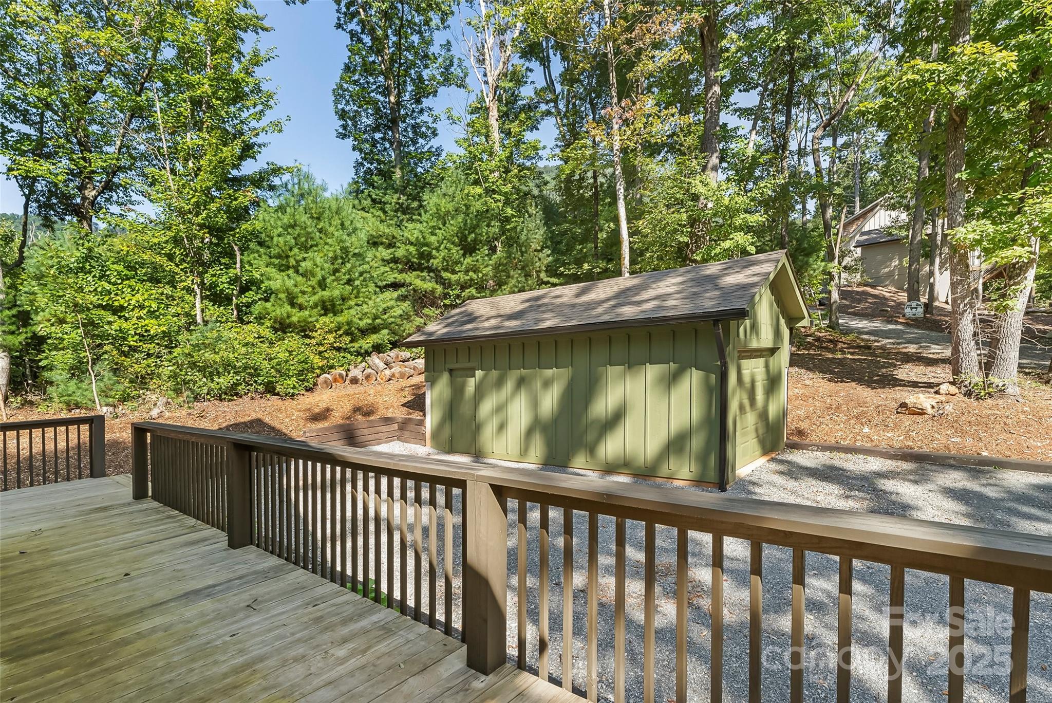 90 Clinchfield Gap Road Marion, NC 28752 - Photo 38 of 42 a view of a wooden deck