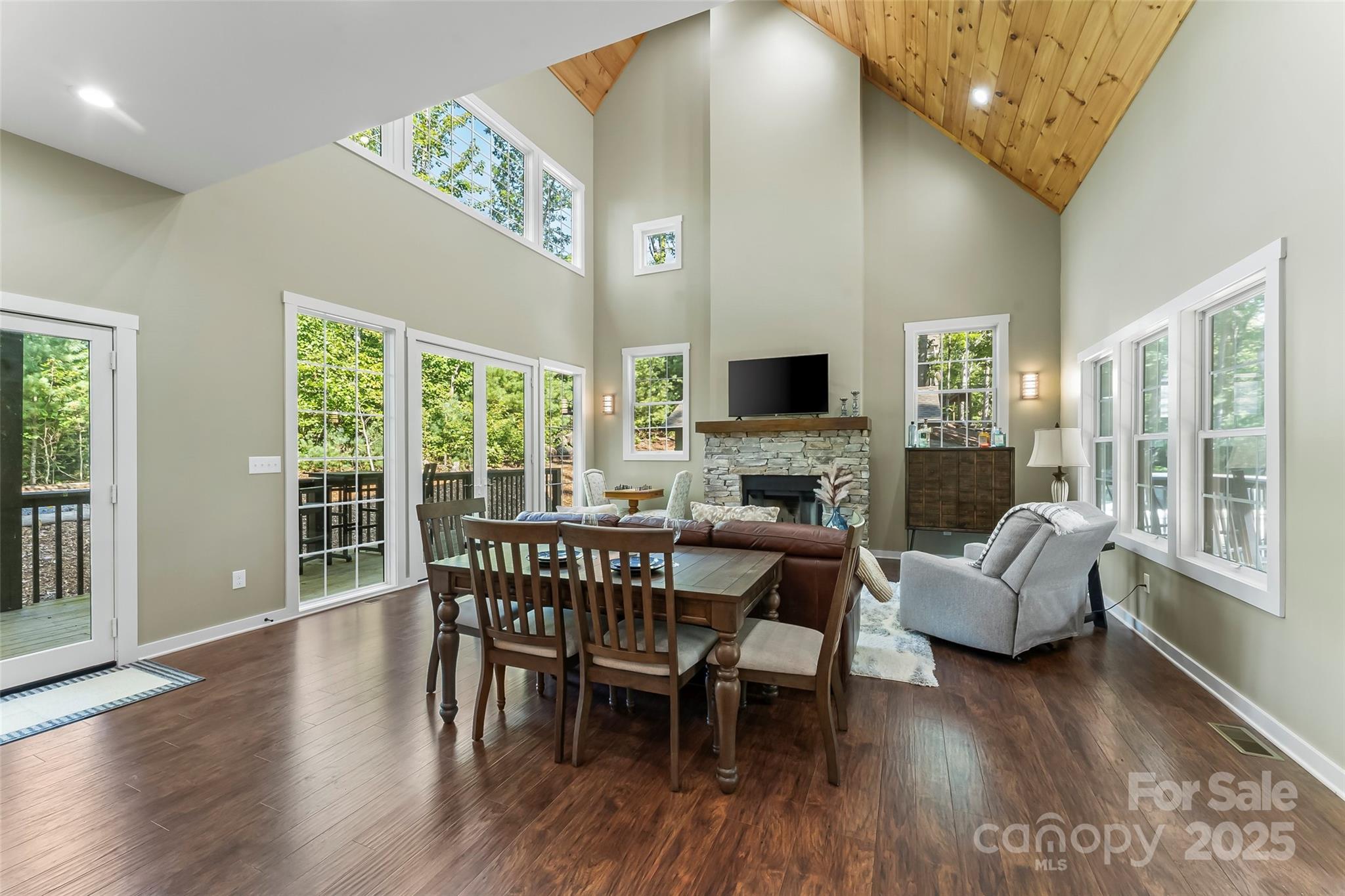 90 Clinchfield Gap Road Marion, NC 28752 - Photo 10 of 42 a view of a livingroom with furniture window and wooden floor