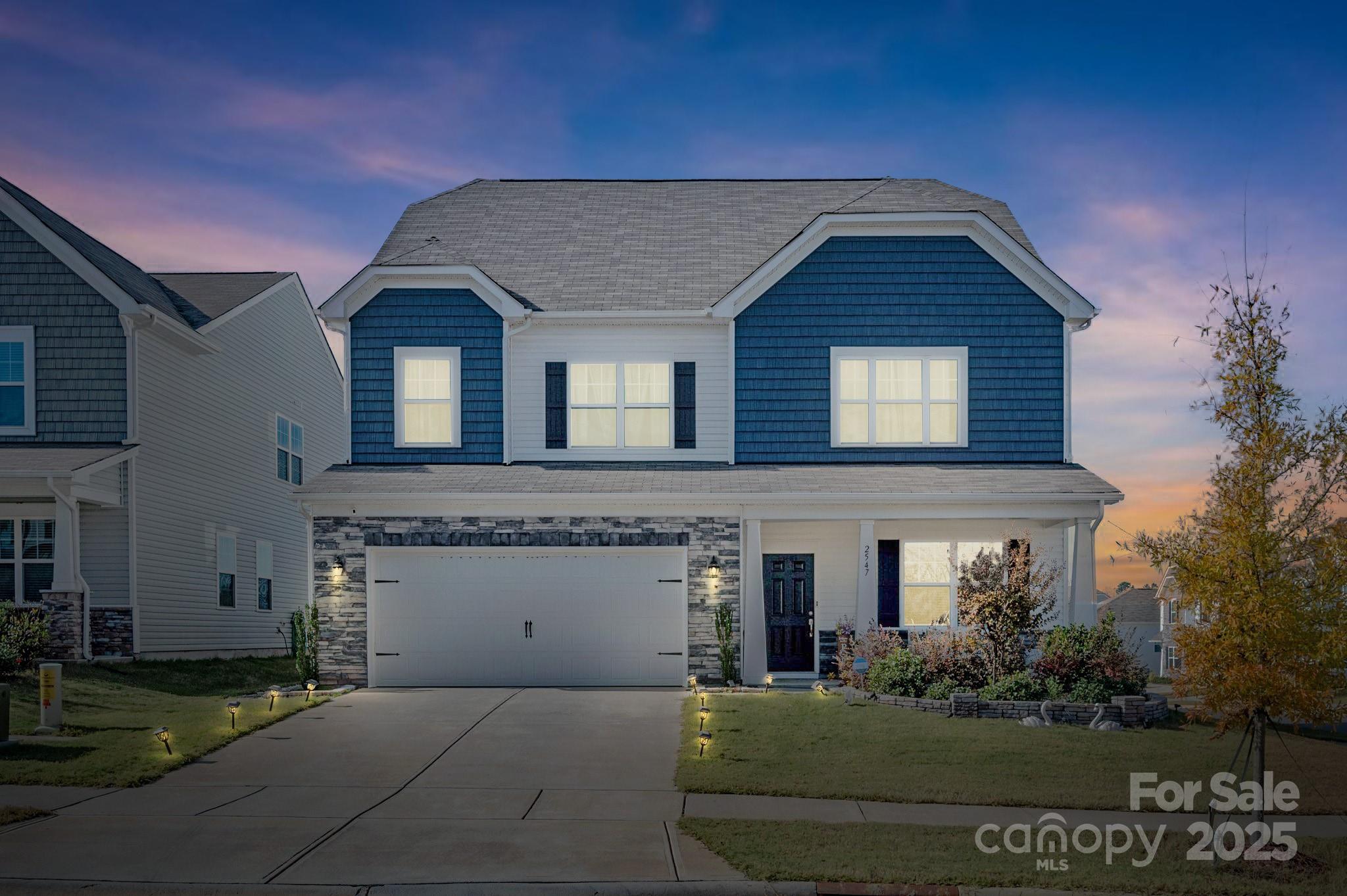 2547 Bullfrog Lane Lancaster, SC 29720 - Photo 3 of 47 a front view of a house with a yard