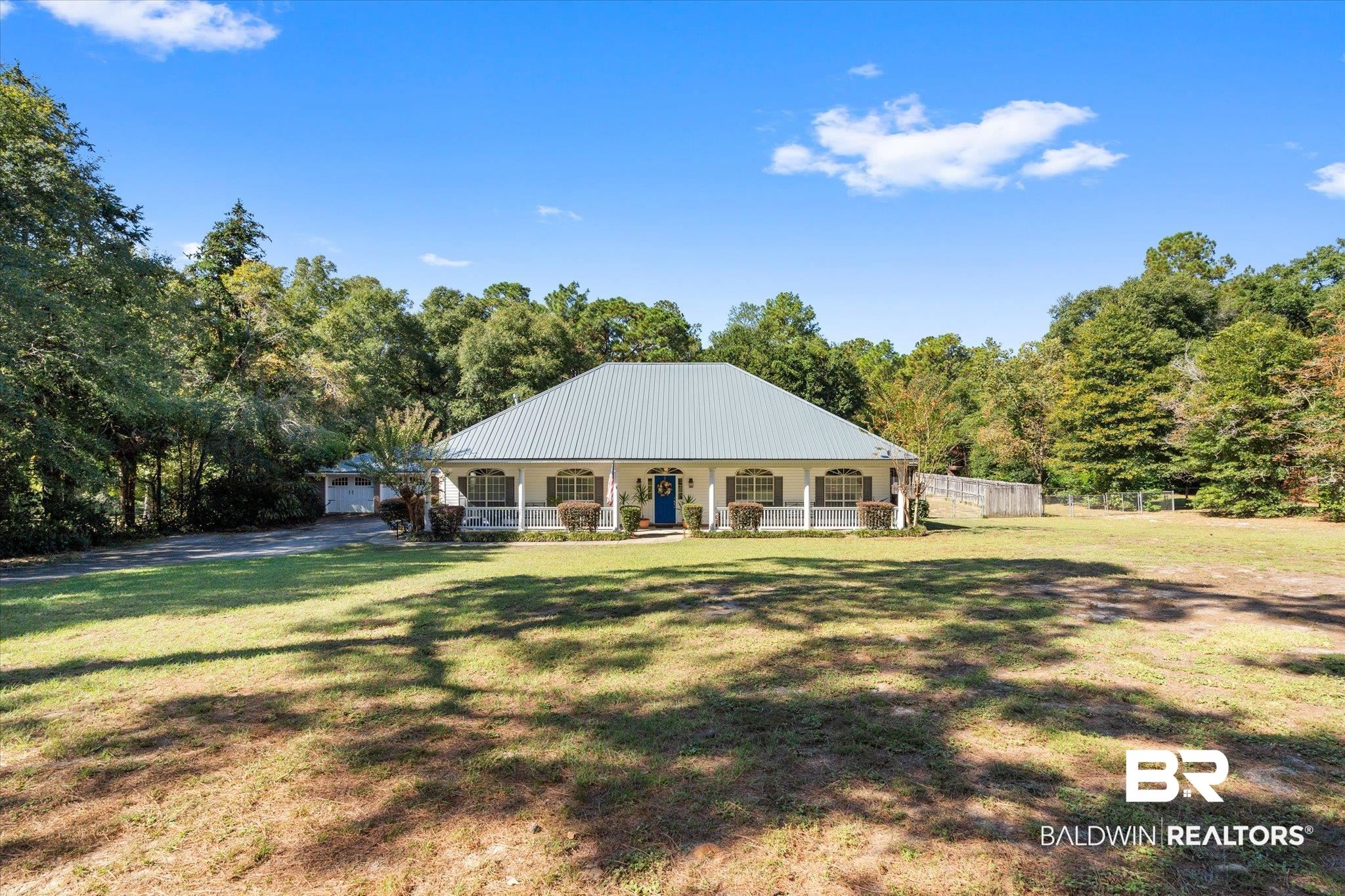 3651 Ching Dairy Loop Road South Mobile, AL 36618 - Photo 55 of 56 Exterior space with a front yard and a porch