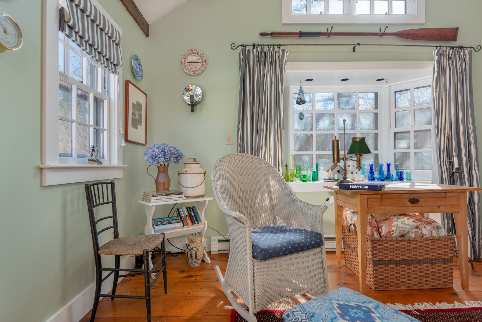 42 North Liberty Street Nantucket, MA 02554 - Photo 6 of 20 a living room with furniture and a large window