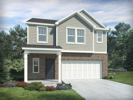 3295 Morgan Road Buford, GA 30519 - Photo 1 of 1 a front view of a house with a yard and garage