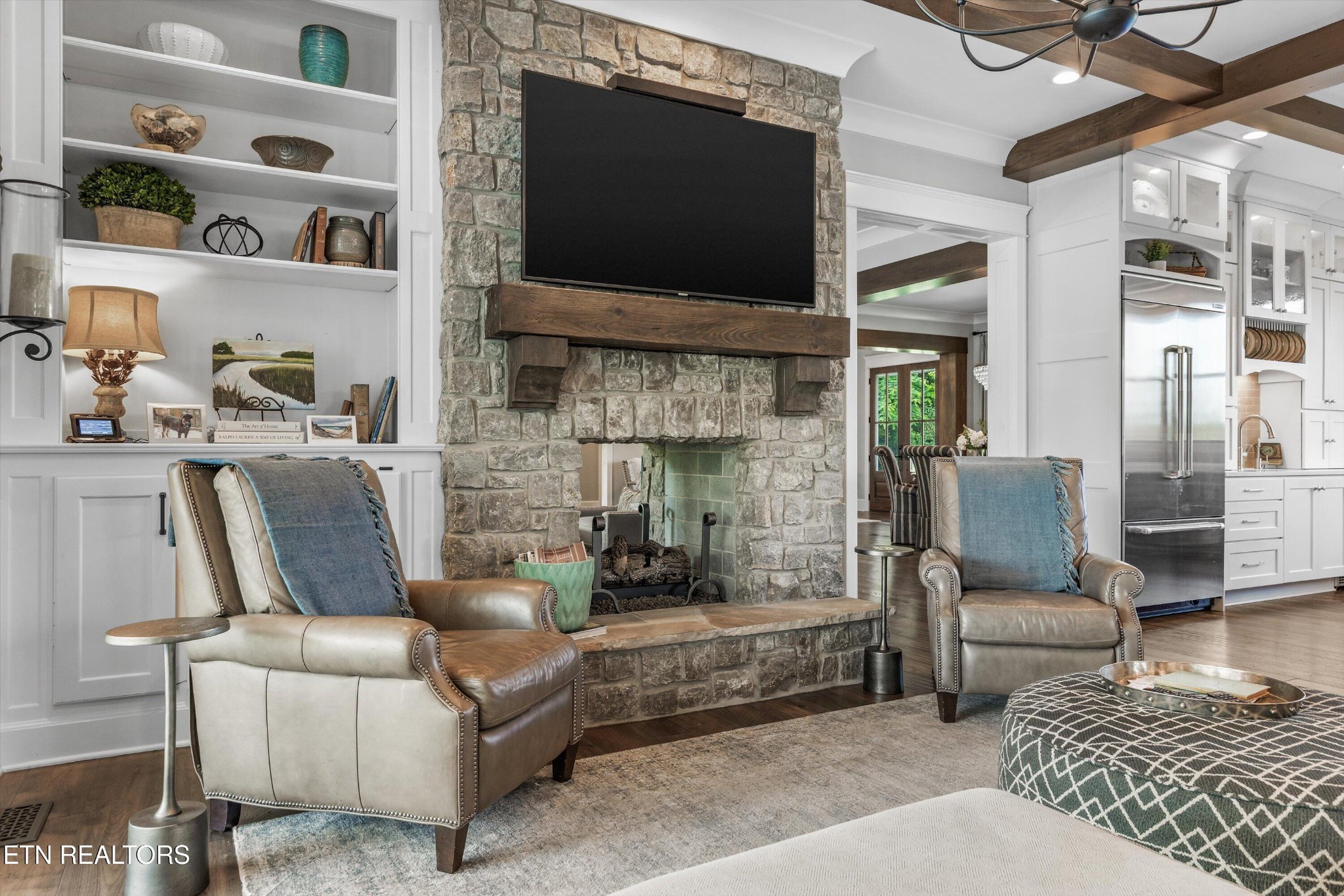 1748 Raulston Road Maryville, TN 37803 - Photo 17 of 59 a living room with furniture and a flat screen tv