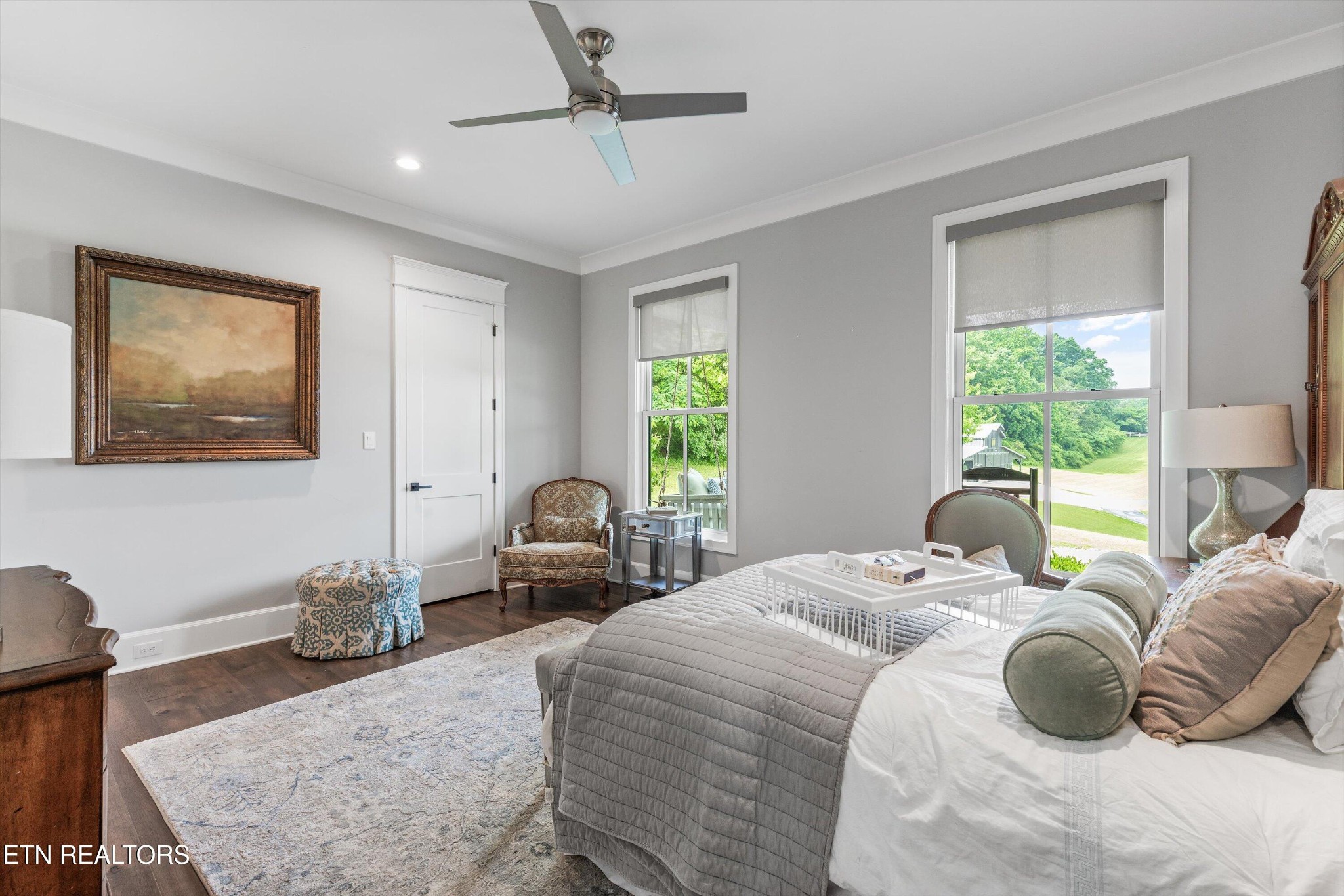 1748 Raulston Road Maryville, TN 37803 - Photo 23 of 59 a bedroom with a bed and wooden floor