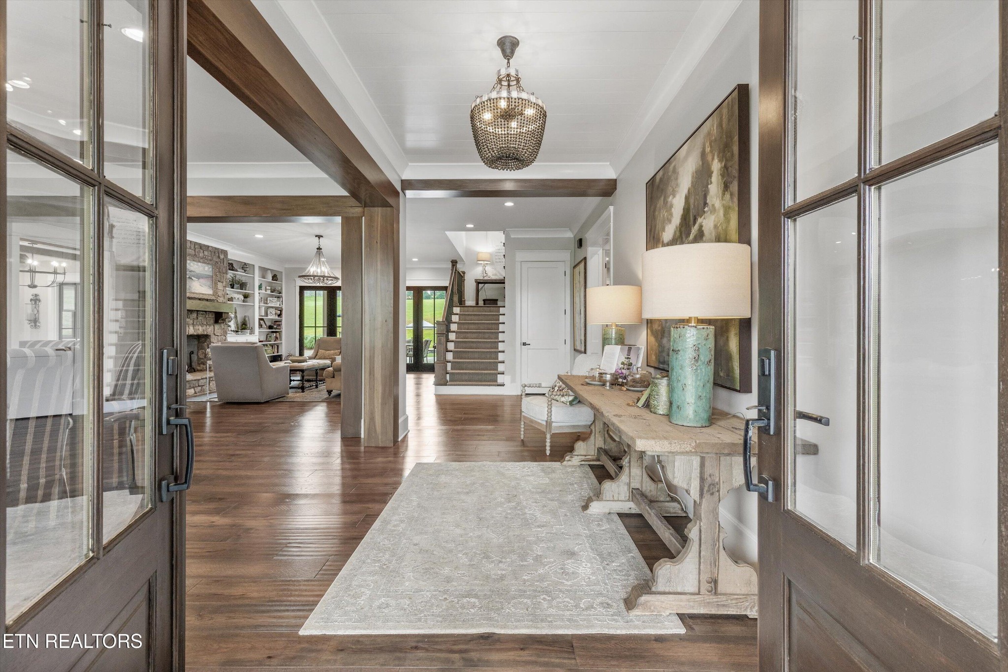 1748 Raulston Road Maryville, TN 37803 - Photo 7 of 59 a view of a livingroom with furniture and a chandelier
