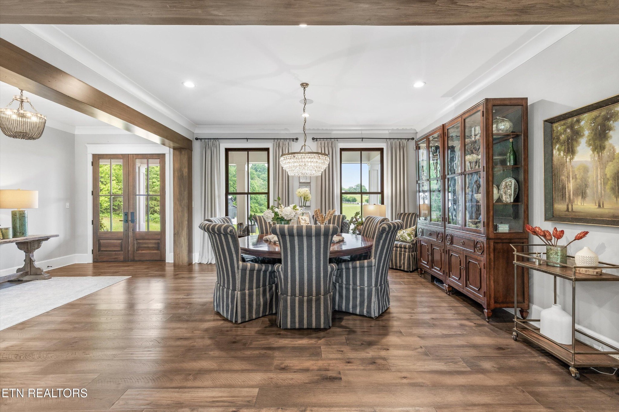 1748 Raulston Road Maryville, TN 37803 - Photo 8 of 59 a view of a dining room with furniture window and wooden floor