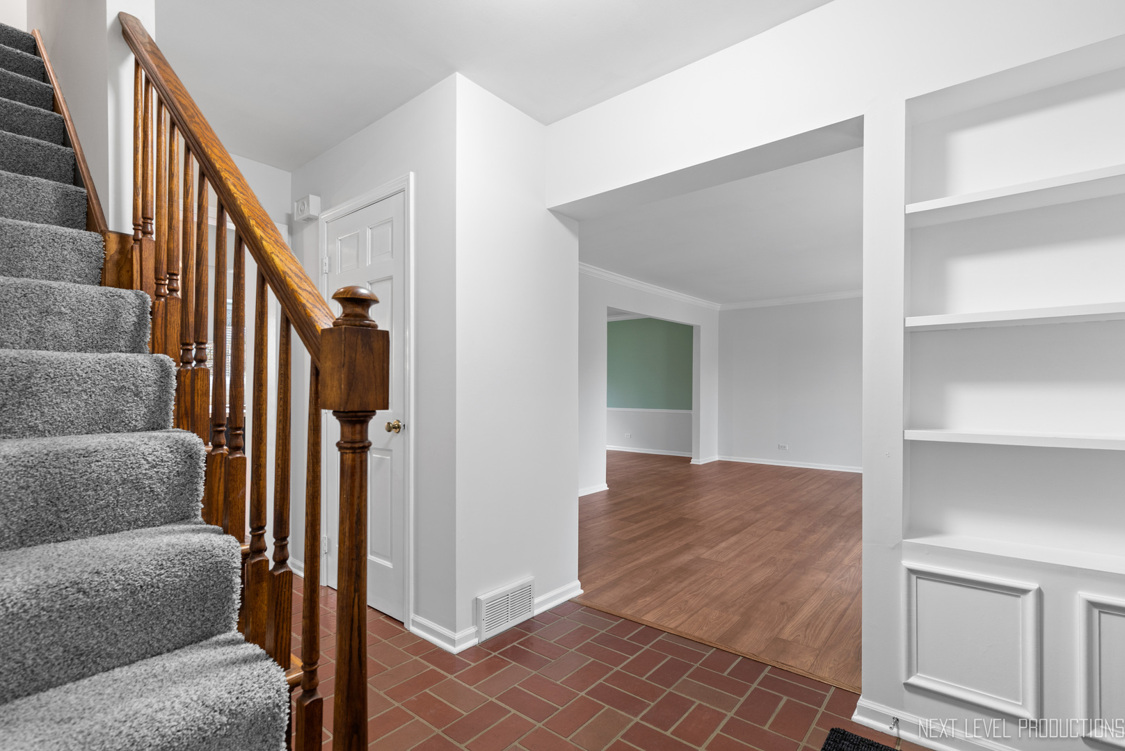N235 Winfield Road Winfield, IL 60190 - Photo 11 of 37 a view of livingroom with furniture and stairs