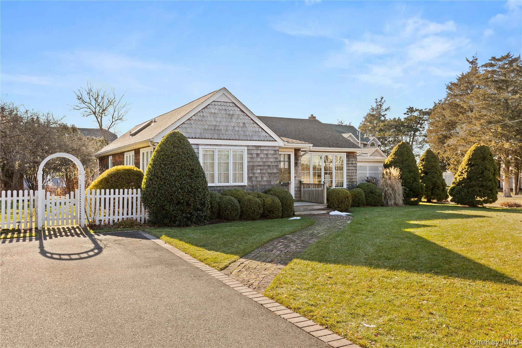 5 A Bay Road East Patchogue, NY 11772 - Photo 2 of 27 View of front of property with a chimney