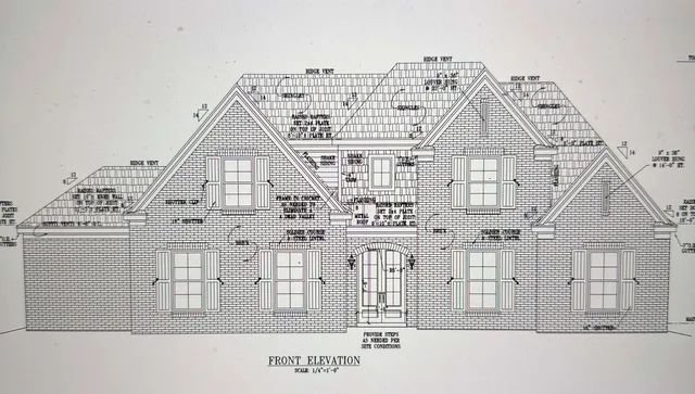 a view of front of building