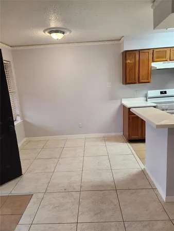 a view of a kitchen with a sink