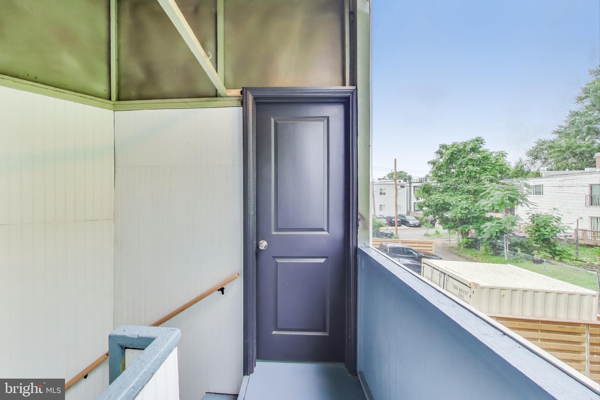 3918 10th Street Northeast, Unit 3 Washington, DC 20017 - Photo 64 of 69 a view of a balcony from a window