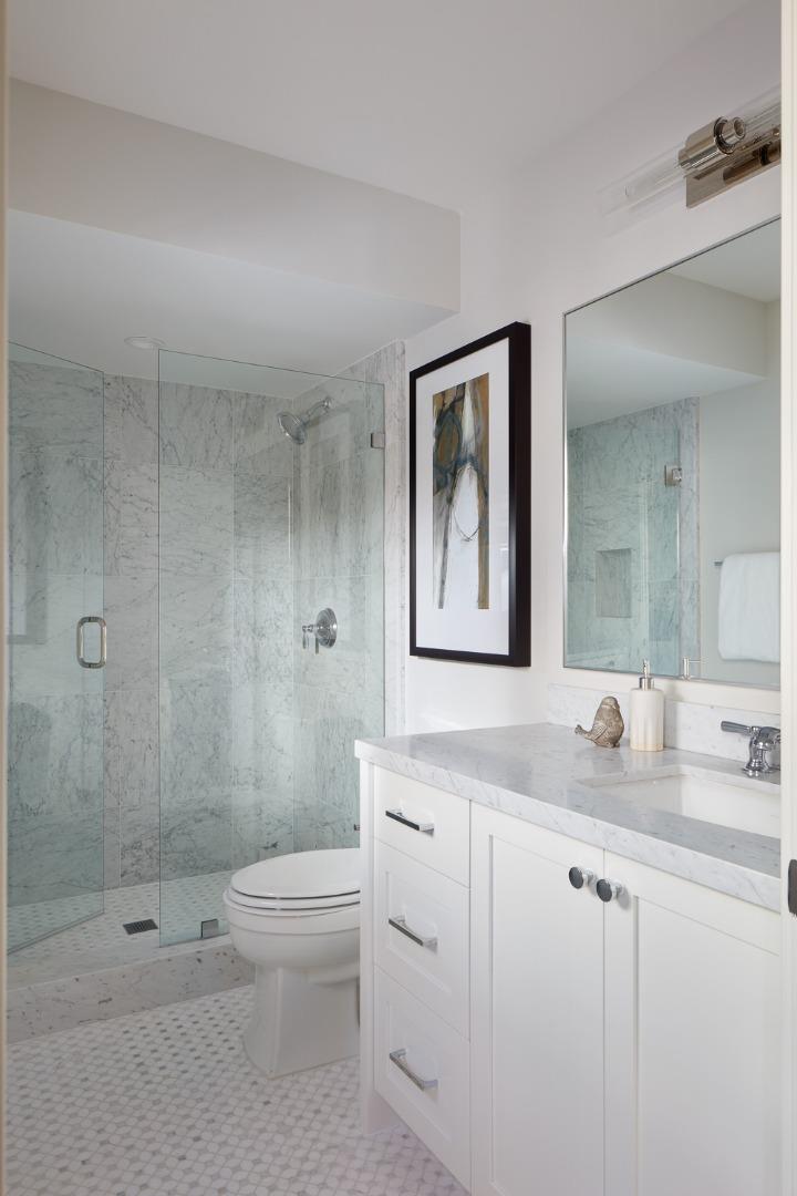 2108 Cully Place San Jose, CA 95124 - Photo 15 of 35 a bathroom with a sink a toilet and shower