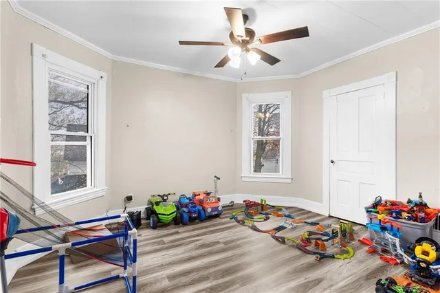 a view of a workspace with toys