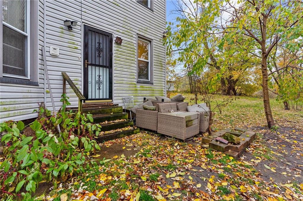 282 Orchard Street Sharon, PA 16146 - Photo 14 of 17 a view of a couches in backyard of house