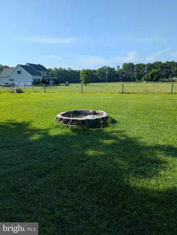 a view of a lake with houses in the background