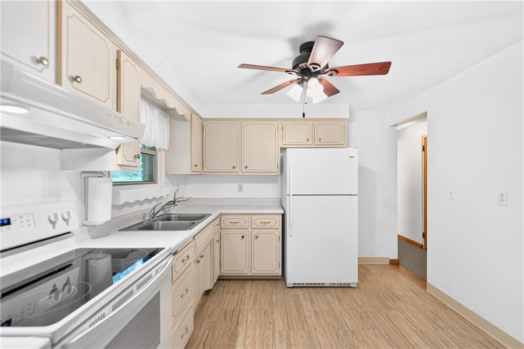224 Bowman Road Bridgeville, PA 15017 - Photo 11 of 50 The kitchen is the heart og this home. Two entrances allow an easy, seamless flow for guests and every day use. There's plenty of space for an eat-in table, bar height table or coffee station for the morning pick-me up!