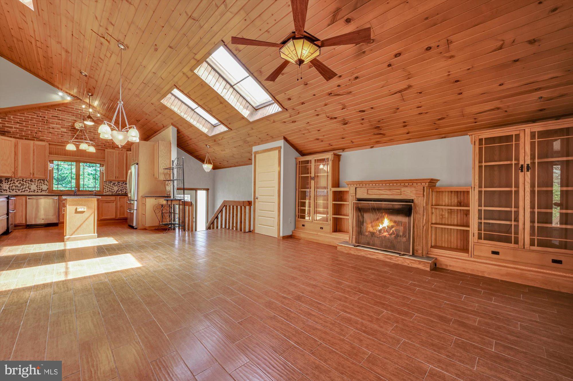616 West Church Road Ephrata, PA 17522 - Photo 20 of 43 Vaulted Ceiling with Gas Fireplace