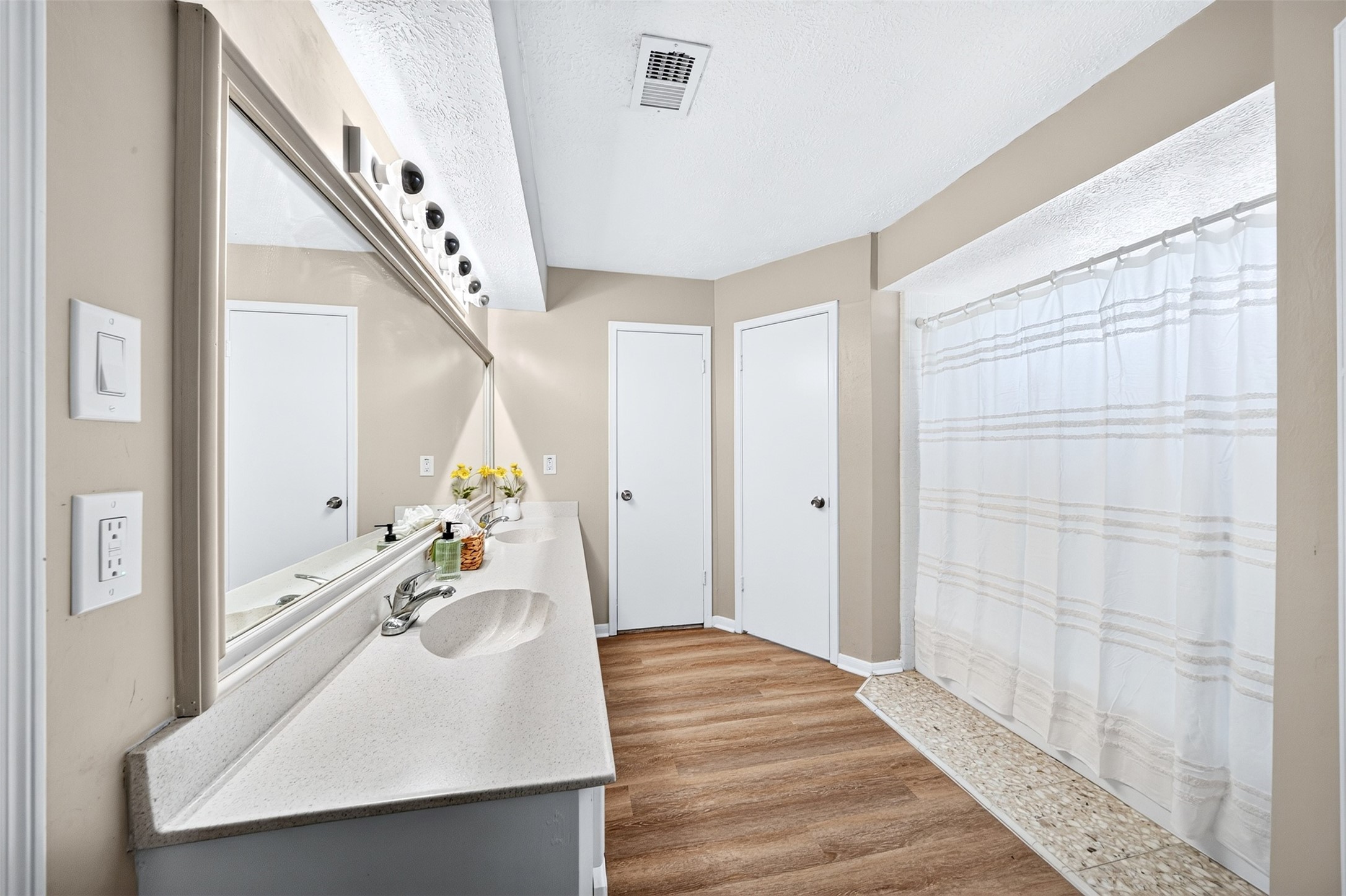 6507 Spring Leaf Drive Spring, TX 77379 - Photo 23 of 50 Here's another angle of the spacious primary bedroom ensuite bathroom.
