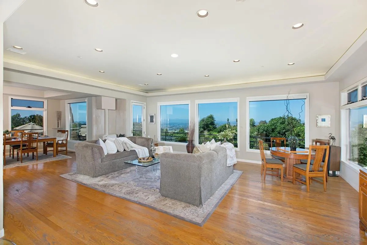 1629 Wild Acres Road Vista, CA 92084 - Photo 6 of 34 a living room with furniture and a large window