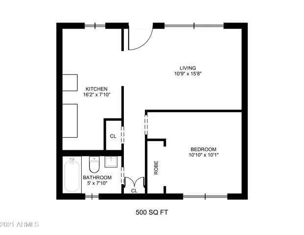 $950 | 2242 North 29th Place, Unit 3, Phoenix, AZ 85008