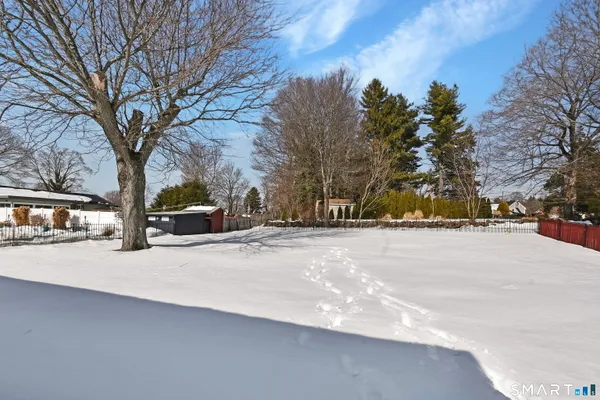 a view of road with trees