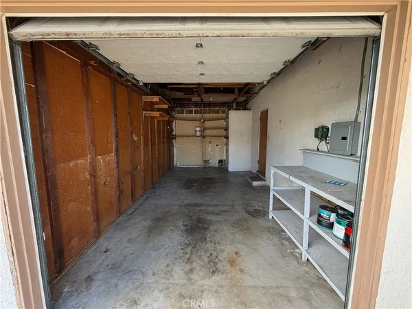 a view of storage and utility room