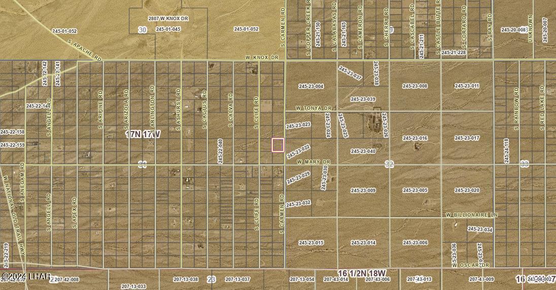 A7 South Carmen Road Yucca, AZ 86438 - Photo 25 of 26 Carmen map3