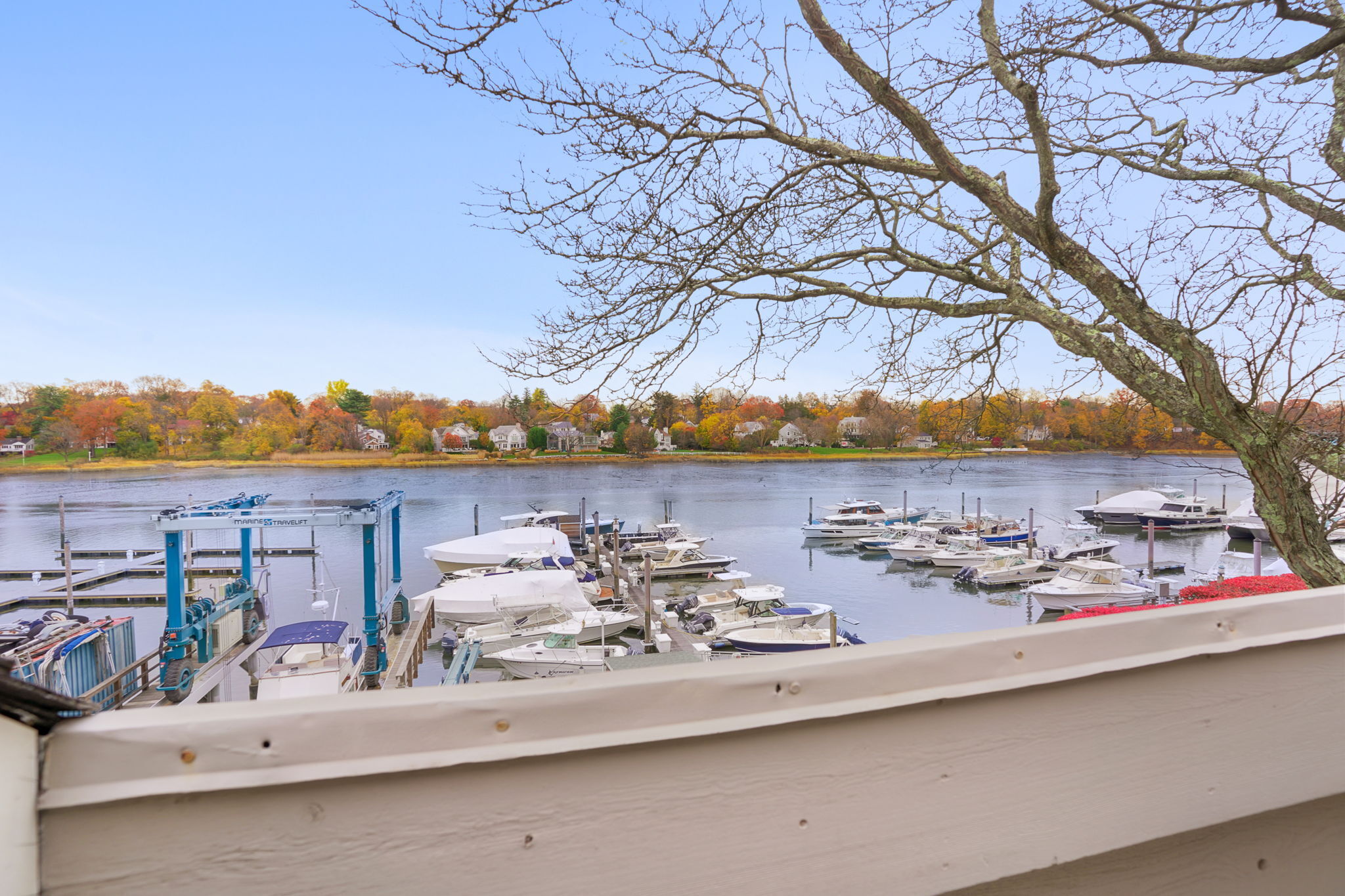 7 River Road, Unit 310 Norwalk, CT 06850 - Photo 17 of 21 a terrace with outdoor seating and city view