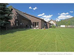 392 Alpine Road Dillon, CO 80435 - Photo 3 of 25 a backyard of a house with table and chairs