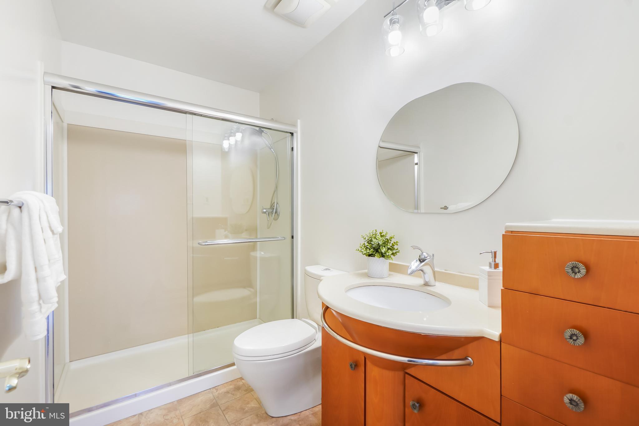 3506 Fiske Terrace, Unit 153A Silver Spring, MD 20906 - Photo 18 of 43 Primary bathroom has updated Vanity