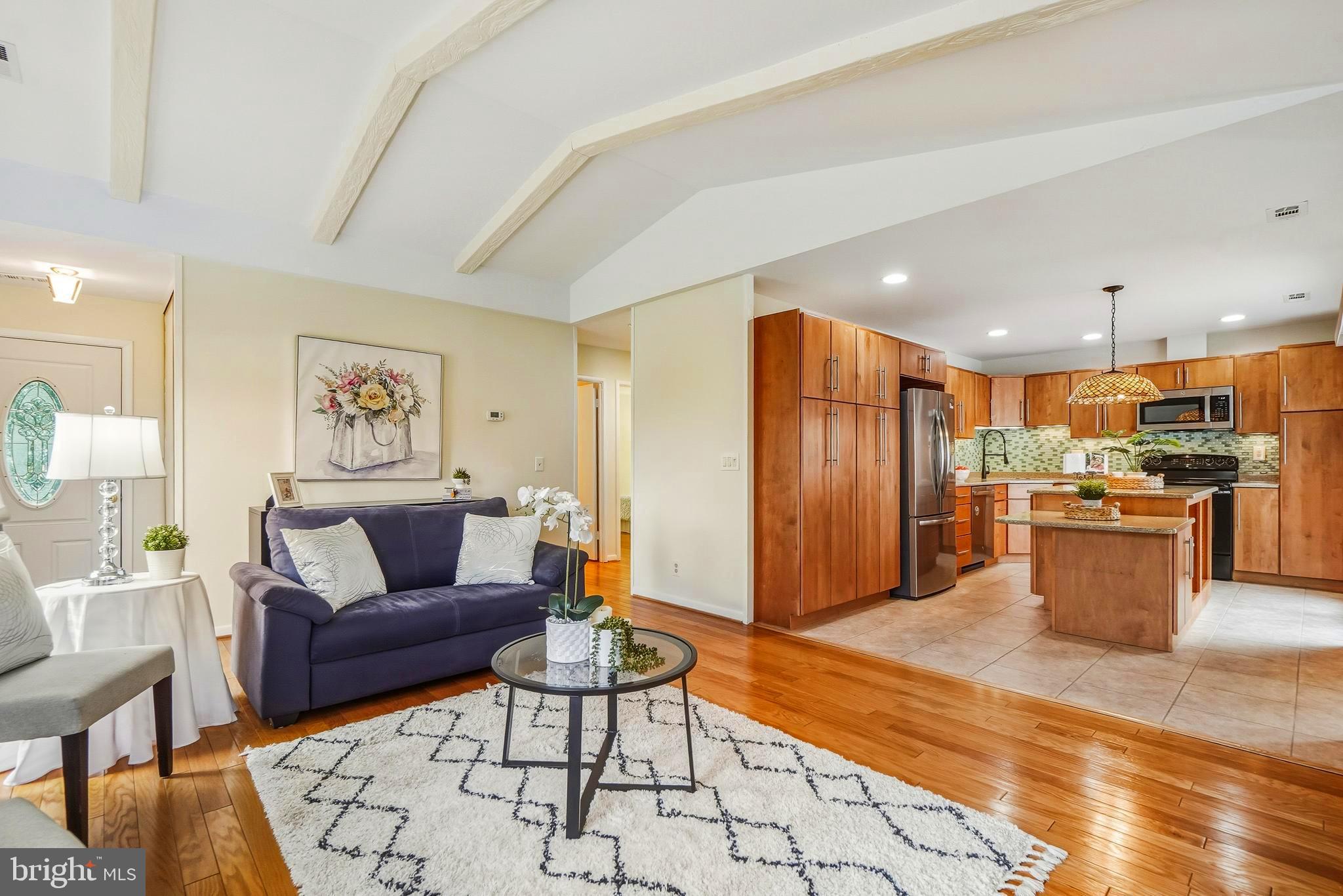 3506 Fiske Terrace, Unit 153A Silver Spring, MD 20906 - Photo 43 of 43 Open floor plan, Kitchen and living area