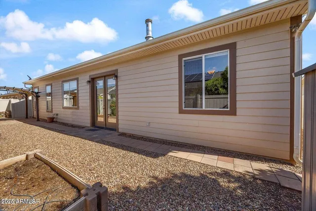 a view of wooden fence
