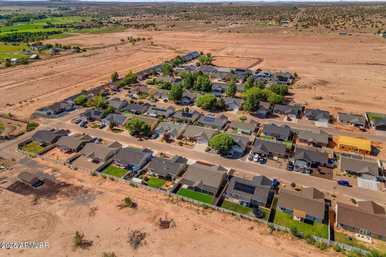 1058 East Adams Street Snowflake, AZ 85937 - Photo 30 of 36 an aerial view of a city with ocean view