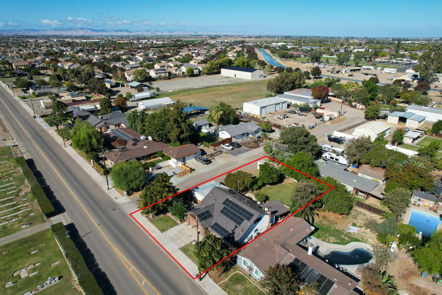 20058 Cardoza Road Los Banos, CA 93635 - Photo 27 of 30 an aerial view of a city
