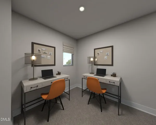 a spacious bedroom with a bed and a couch