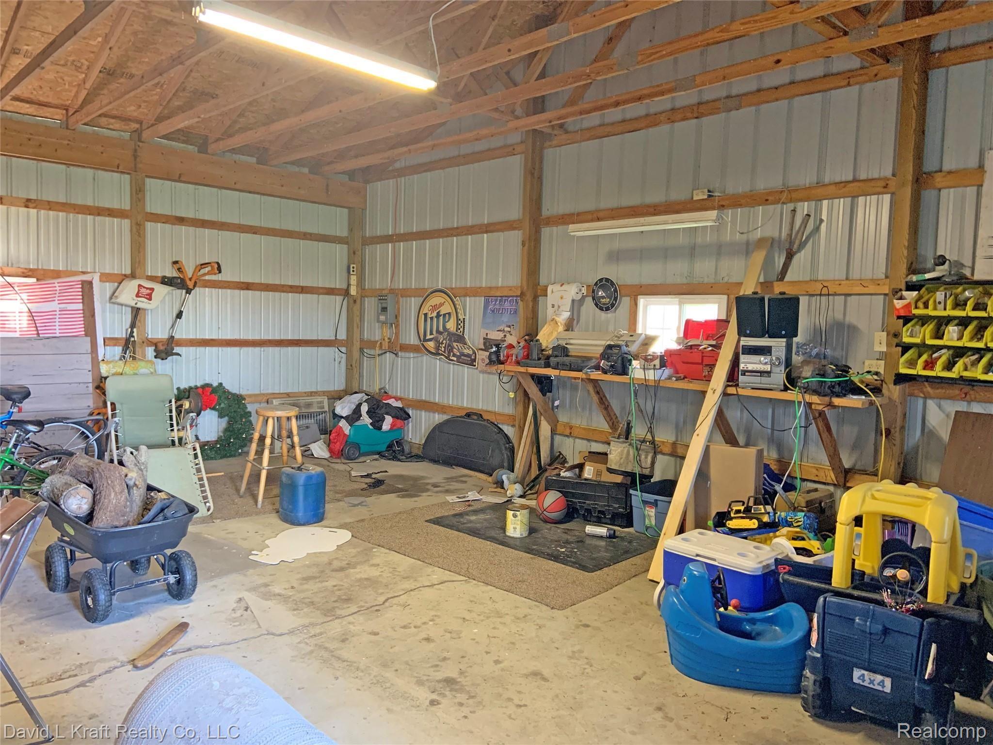 8255 Stein Road Pigeon, MI 48755 - Photo 21 of 26 8255SteinShedInterior.jpg