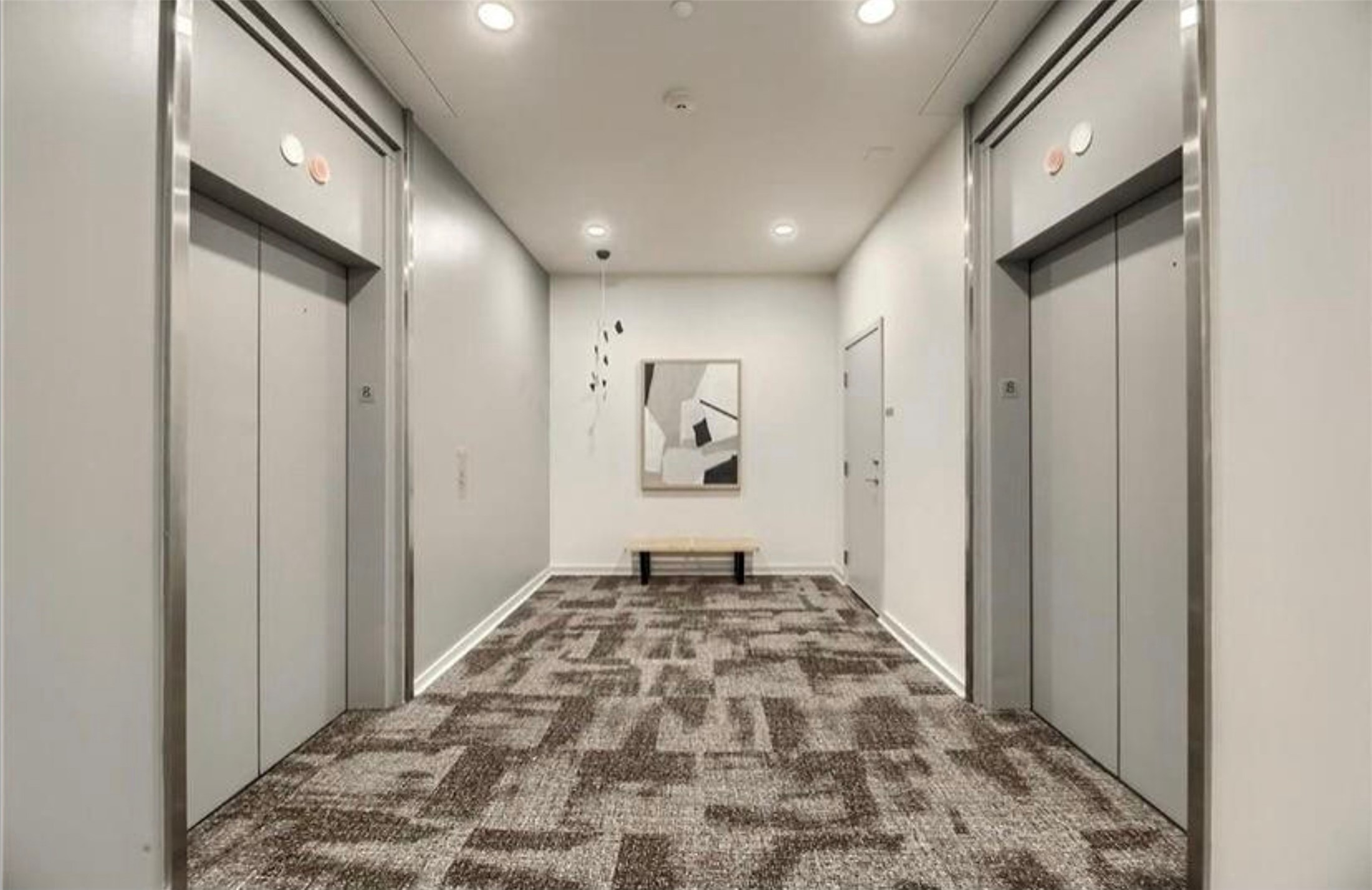 507 Sabine Street, Unit 704 Austin, TX 78701 - Photo 14 of 19 Building offers 2 Separate Elevators for access to each floor.