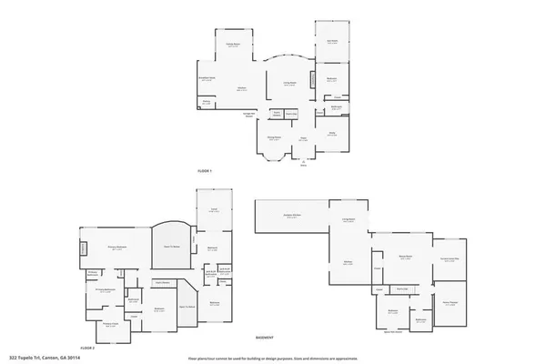 $940,000 | 322 Tupelo Trail, Canton, GA 30114