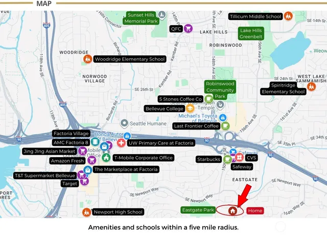 $1,425,000 | 4364 151st Avenue Southeast, Bellevue, WA 98006