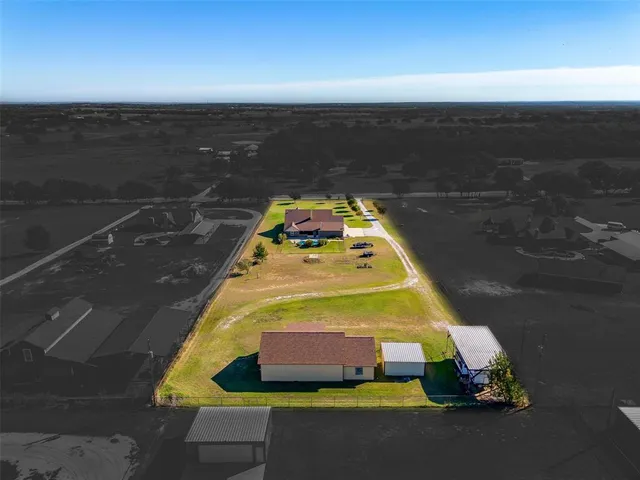 a view of a swimming pool with an outdoor space