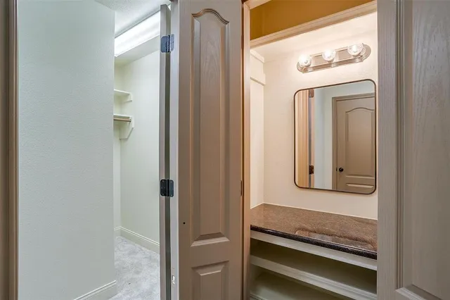 a view of front door of a house