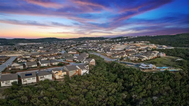a view of city from balcony
