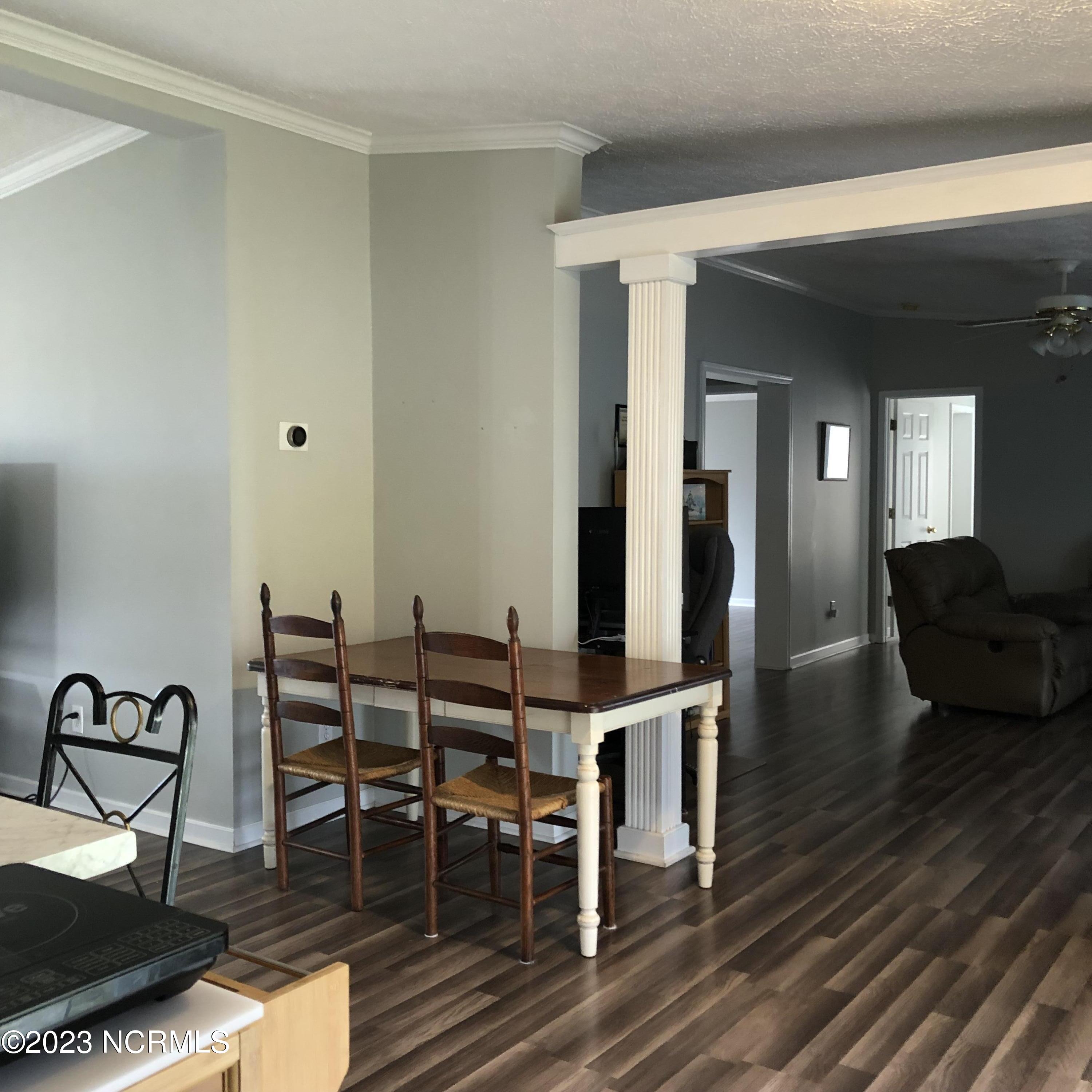 1890 Becton Farm Road Kinston, NC 28501 - Photo 17 of 30 Dining Room into Den