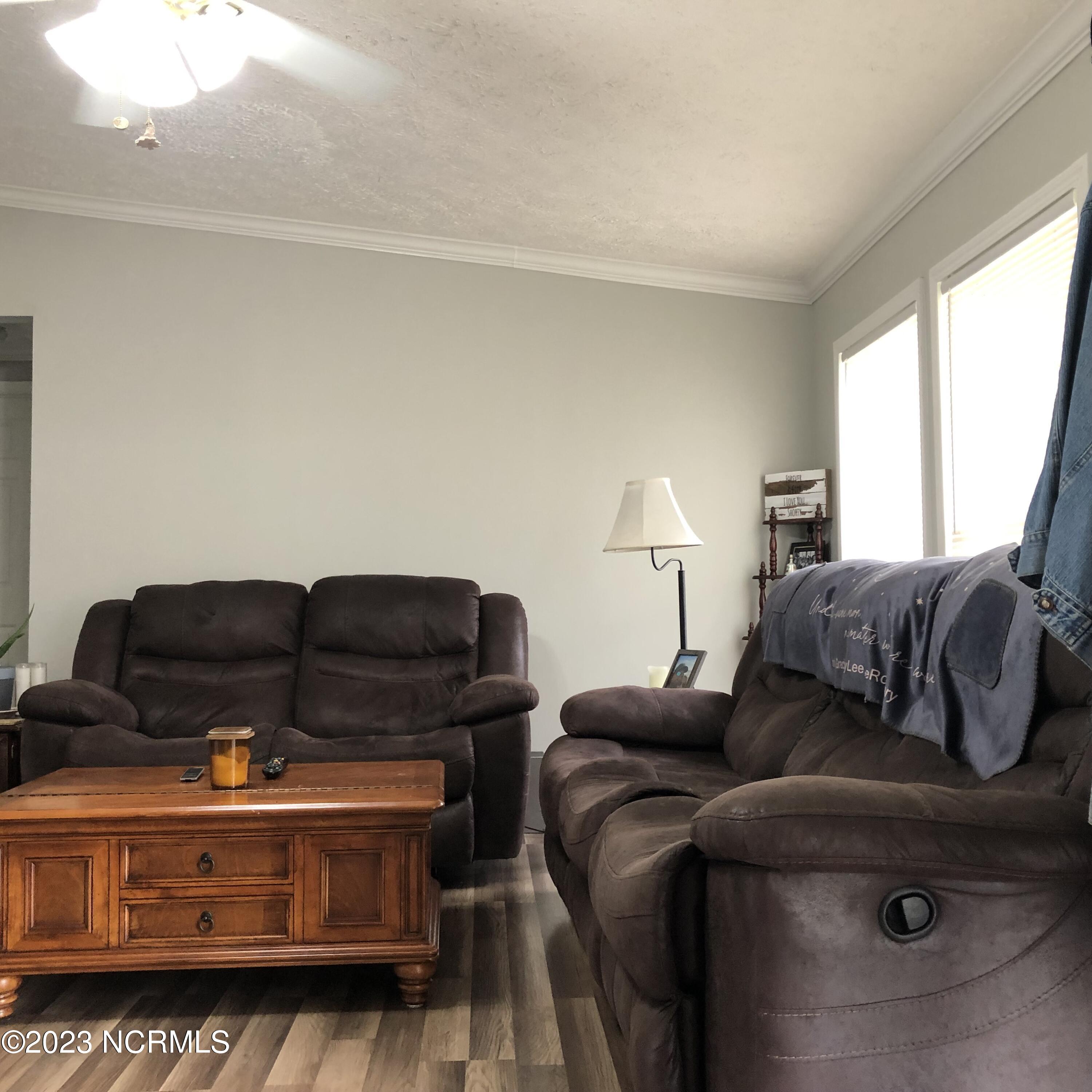 1890 Becton Farm Road Kinston, NC 28501 - Photo 8 of 30 Living Room with Double Windows
